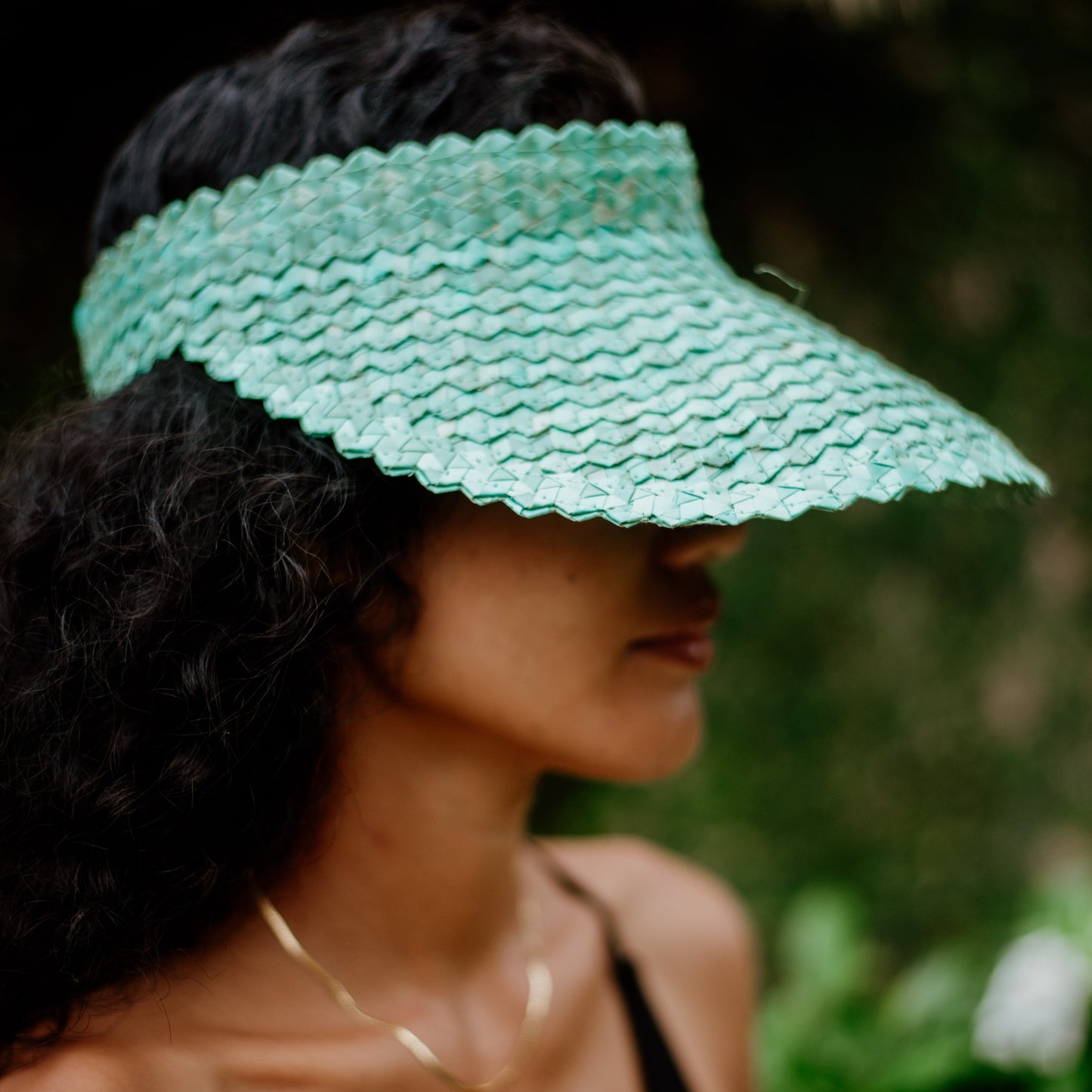 Straw Aqua Visor